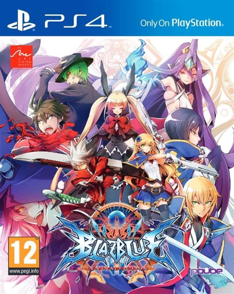 PQube BlazBlue Central Fiction Game for PS4 - Model 216110, Engaging Fighting Gameplay
