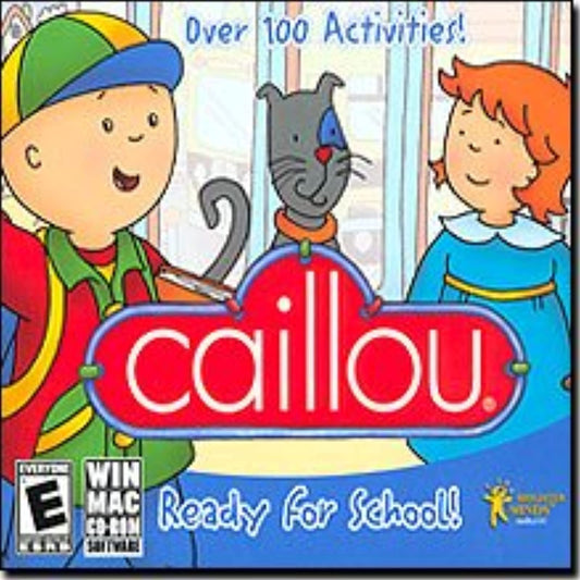 Brighter Minds Media Caillou Ready for School Game for PC & Mac - Model 81015