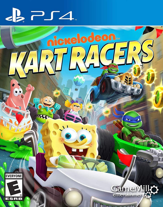 Game Mill Nickelodeon Kart Racers PS4 - Fun Racing Game, Model NK807