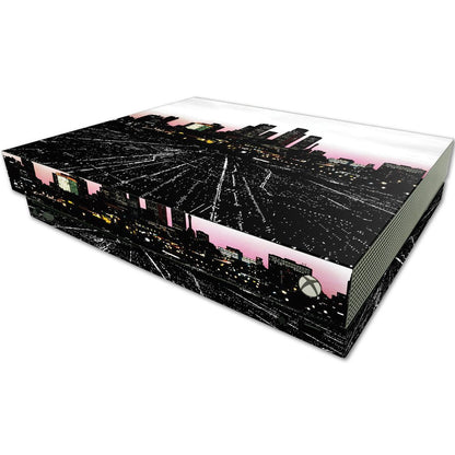 MIGHTY SKINS MightySkins Skin for Microsoft One X Console - Urban Night, Durable Vinyl Decal, Easy to Apply and Remove