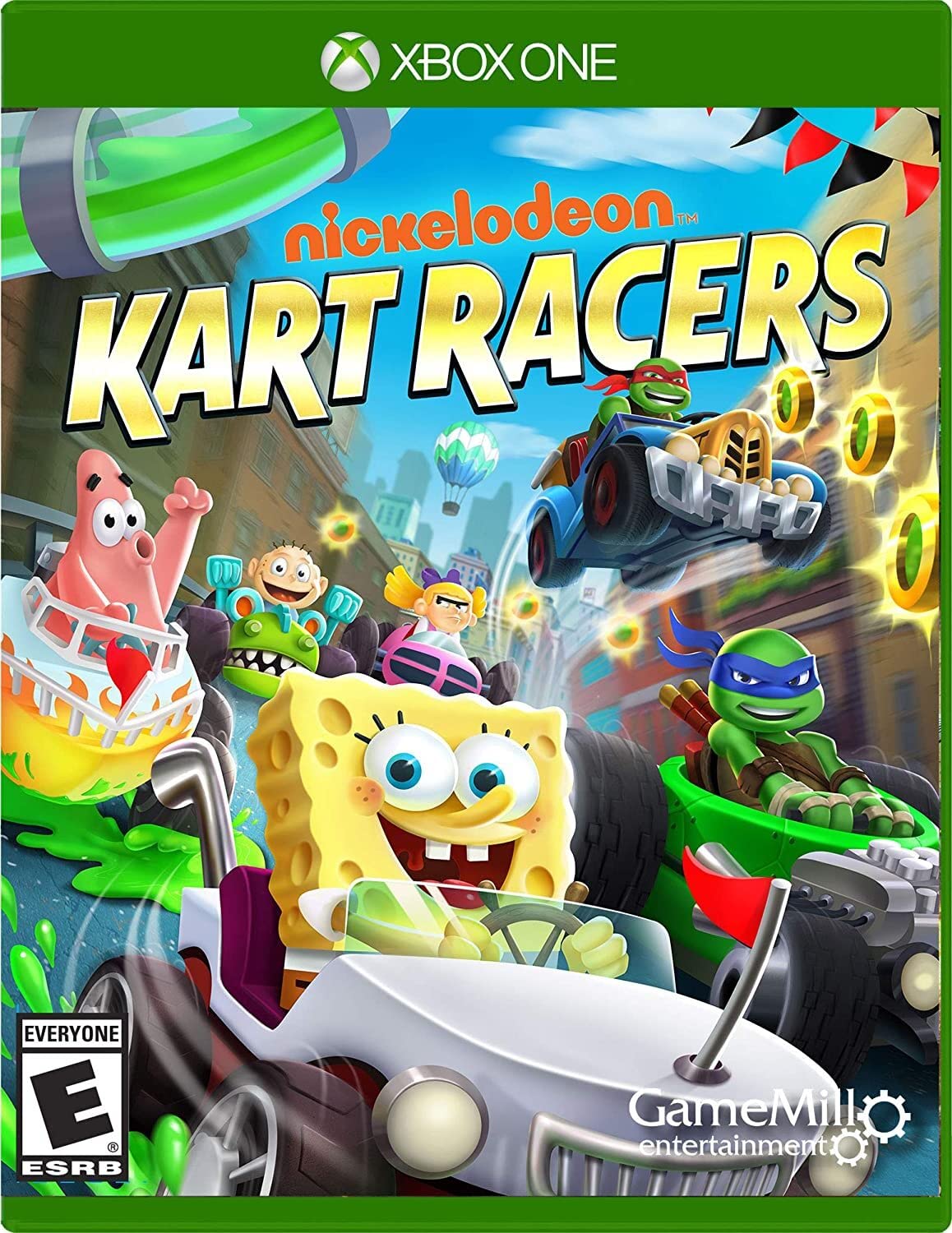 Game Mill Nickelodeon Kart Racers for Xbox One - Fun Racing Game, Model NK806