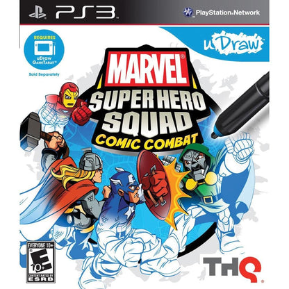 THQ Marvel Super Hero Squad Comic Combat - PS3 Game, One Size, One Color, Model 993668