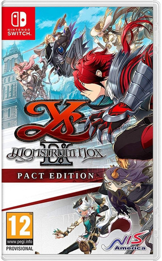 NIS America Ys IX: Monstrum Nox Pact Edition for Nintendo Switch - Model 239220