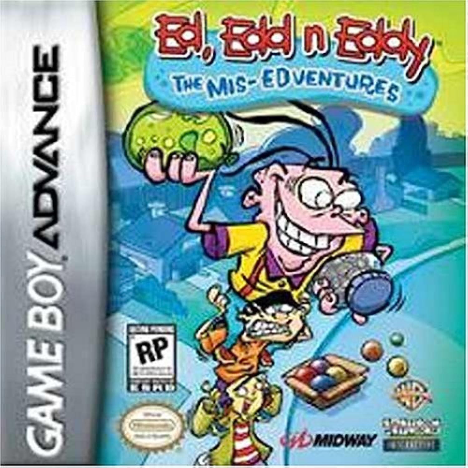 MIDWAY Ed, Edd n Eddy Mis-Edventures Game - Model 031719191574, Family-Friendly Fun