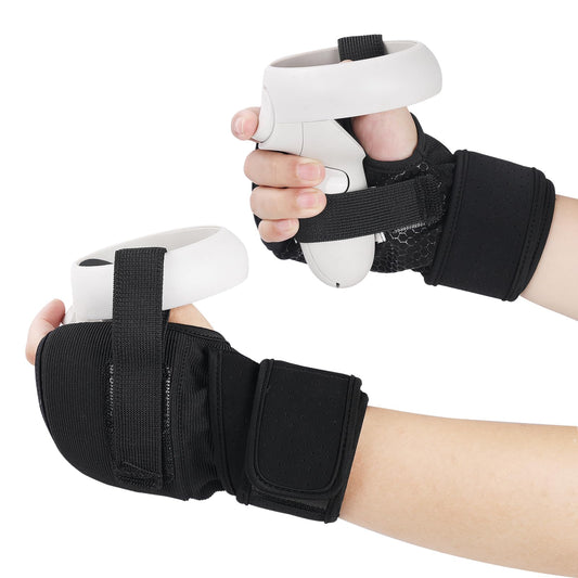 VR Boxing Gloves Accessories for Quest 2 Compatible with Playing Thrill of The Fight or Other VR Boxing Type Games