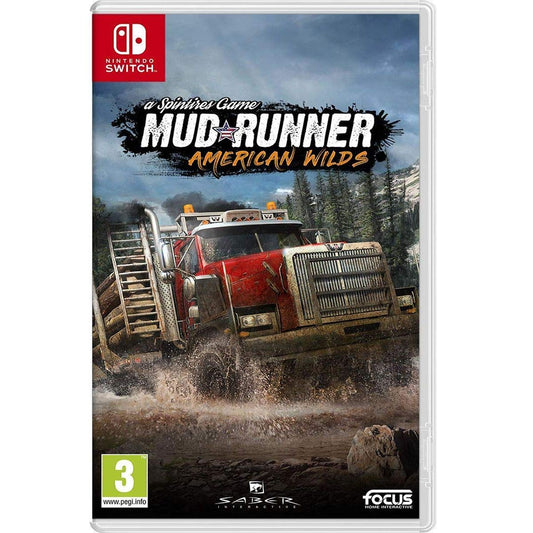 Maximum Games Spintires: MudRunner - American Wilds Edition for Nintendo Switch, Model 222054