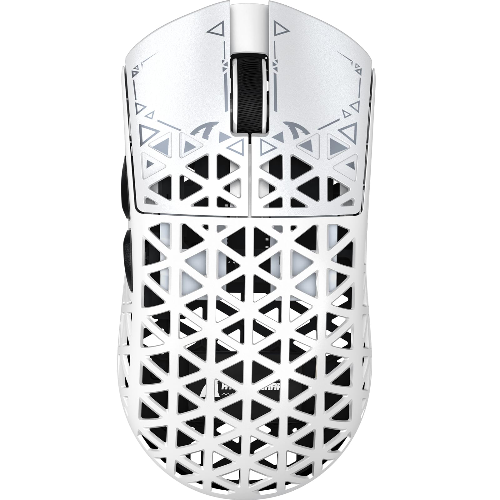 ATTACK SHARK R5Ultra 8K Wireless Gaming Mouse - 42000 DPI, Ultra-Lightweight, White