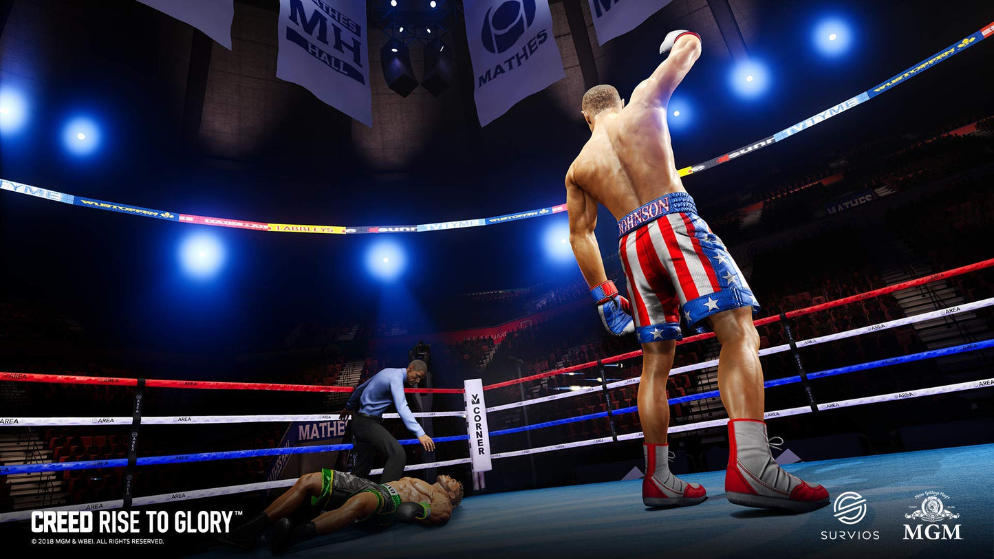 Perp Games Creed: Rise to Glory for PSVR (PS4) - Action-Packed VR Sports Game, Model PG000480