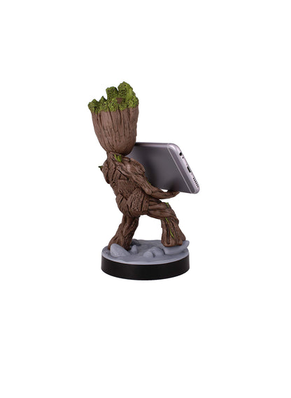 Exquisite Gaming Toddler Groot Mobile Phone & Gaming Controller Holder - Black PVC, Model CGCRMR300237