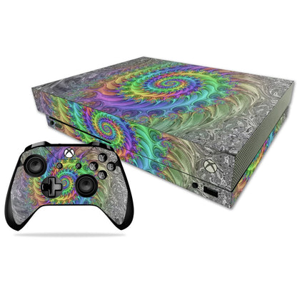 MIGHTY SKINS Xbox One X Skin - Tripping Vinyl Decal Wrap, Durable & Easy to Apply, Model MIXBONXCMB-Tripping