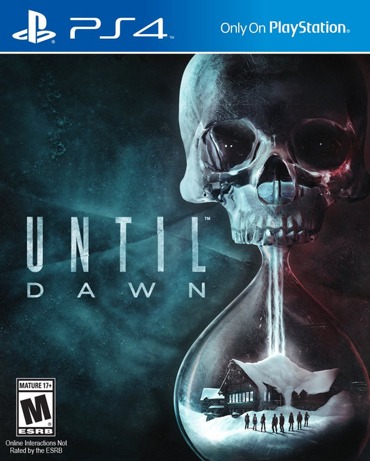 PlayStation Until Dawn - PlayStation 4 Game, Model 3000059, Action-Horror Adventure