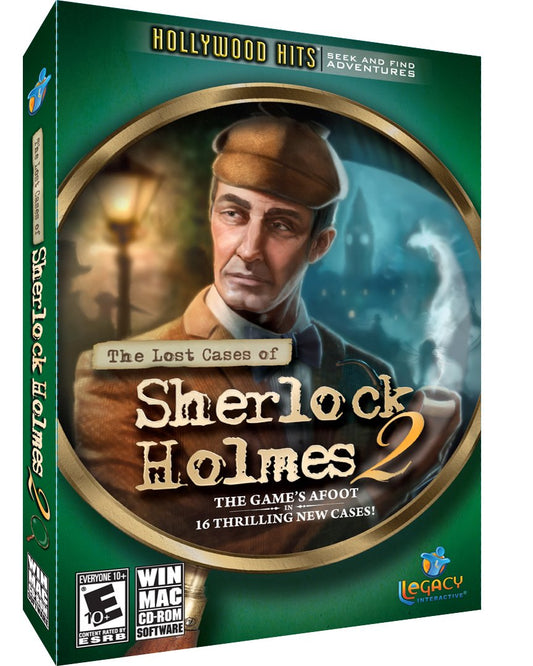 Legacy Interactive The Lost Cases of Sherlock Holmes 2 - PC/Mac Game, Model SH2