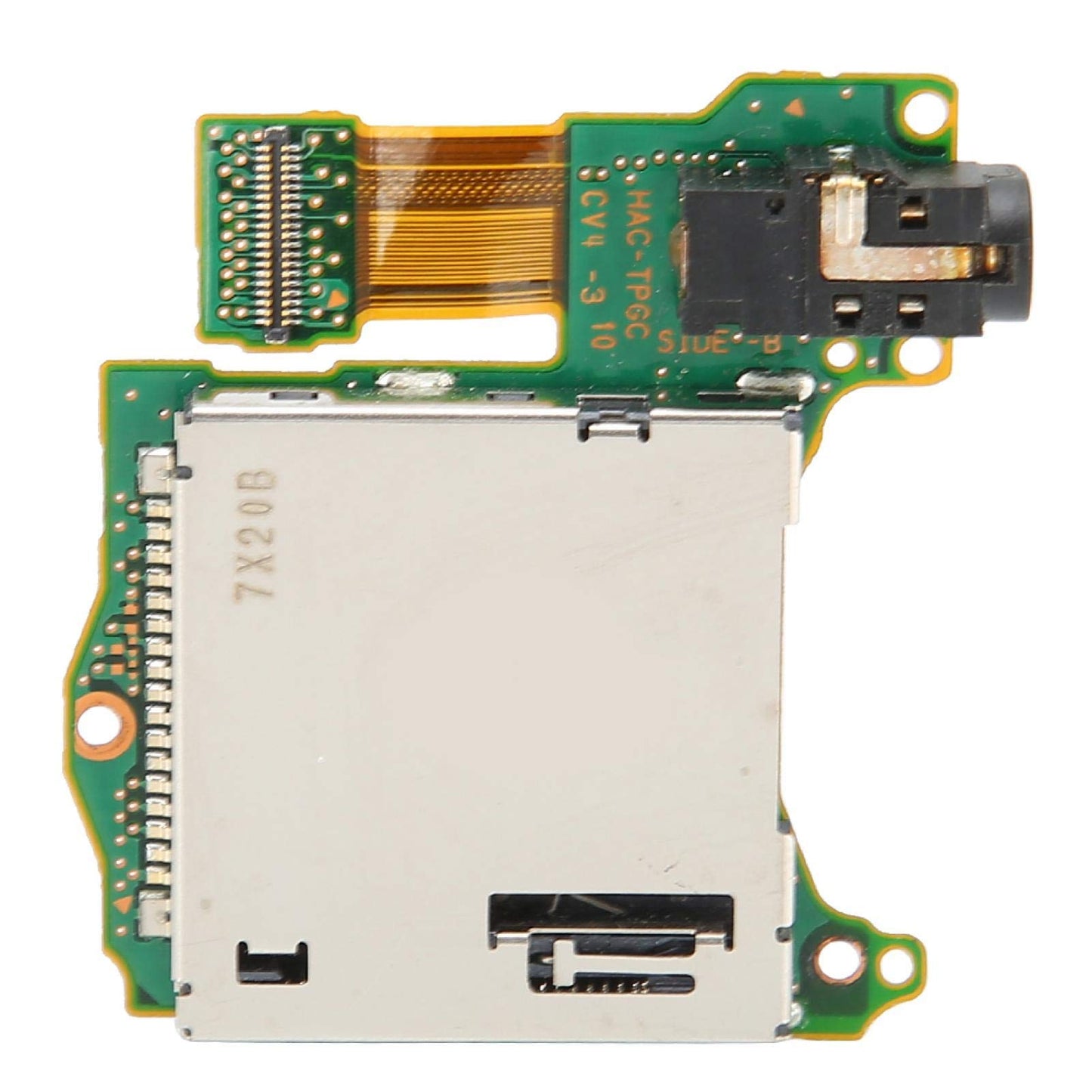 Professional Game host card slot for switch  Game Cartridge Card Slot Host Reader Tray Earphone Hole Port Fit for Switch Console Card Slot Replacement