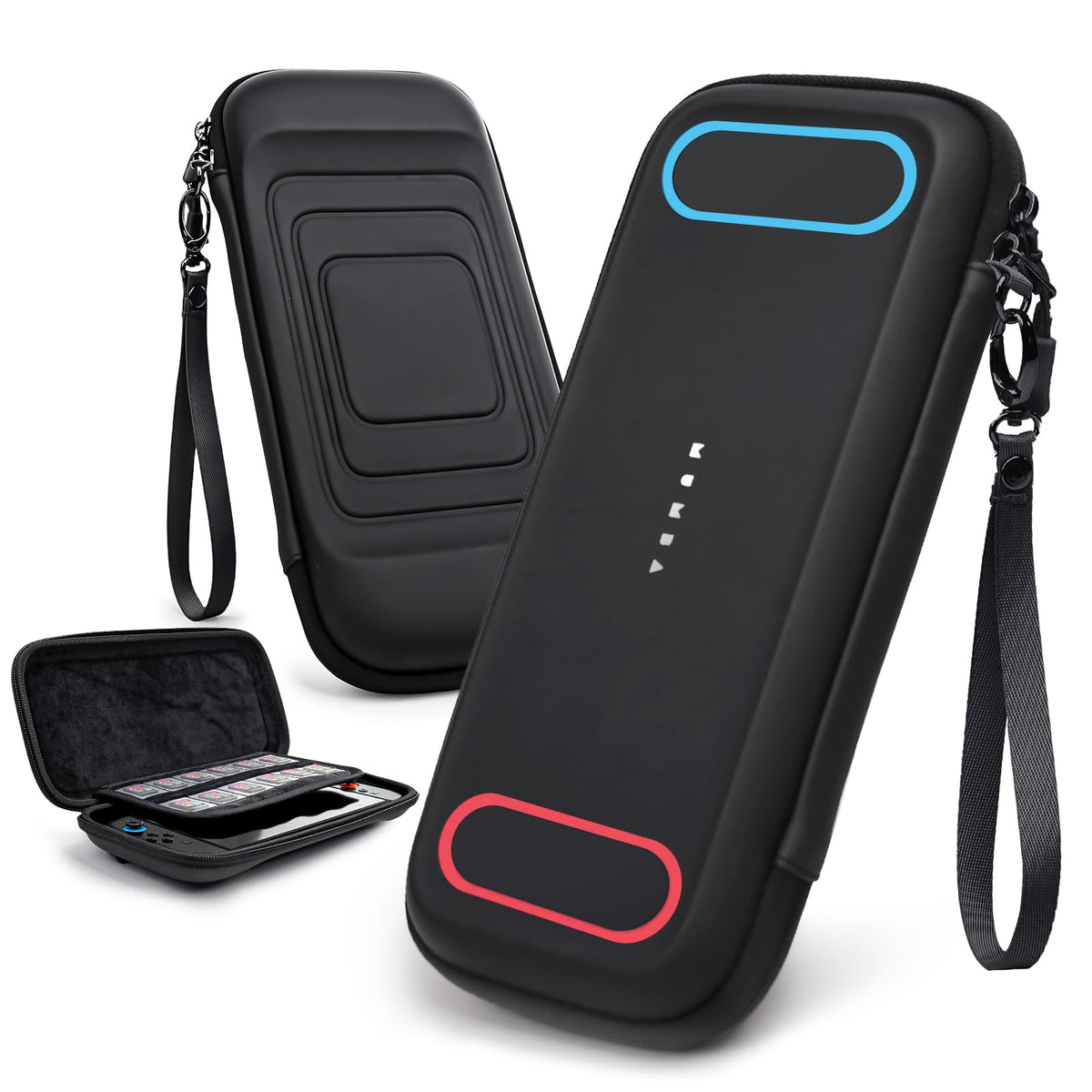 Mumba Carrying Case for Nintendo Switch 2 2025  [Slim Version] Tpartyl Case with 12 Game refill unit slot Portable Bag Protective Carry handbag Pouch Shell Accessories [Portable & Lightweight] (Black)
