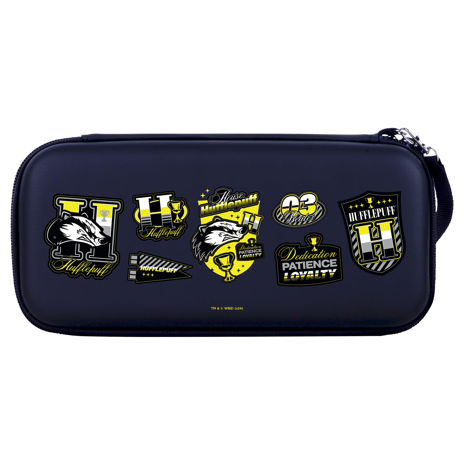 Head Case Designs Officially Licensed Harry Potter Hufflepuff Patterns Badges And Characters Hard Storage Travel Carry Case Compatible With Nintendo Switch