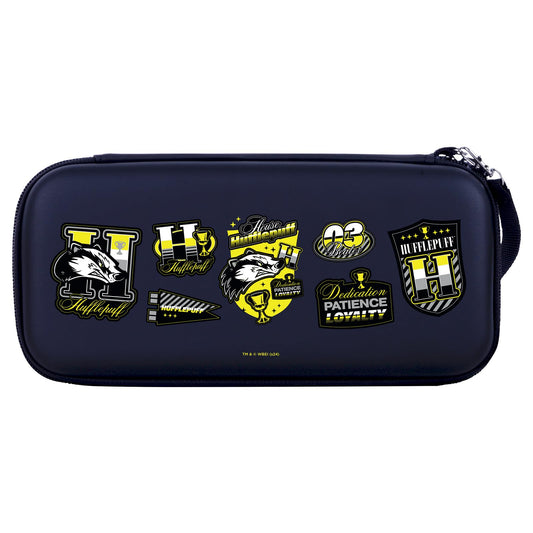 Head Case Designs Officially Licensed Harry Potter Hufflepuff Patterns Badges And Characters Hard Storage Travel Carry Case Compatible With Nintendo Switch