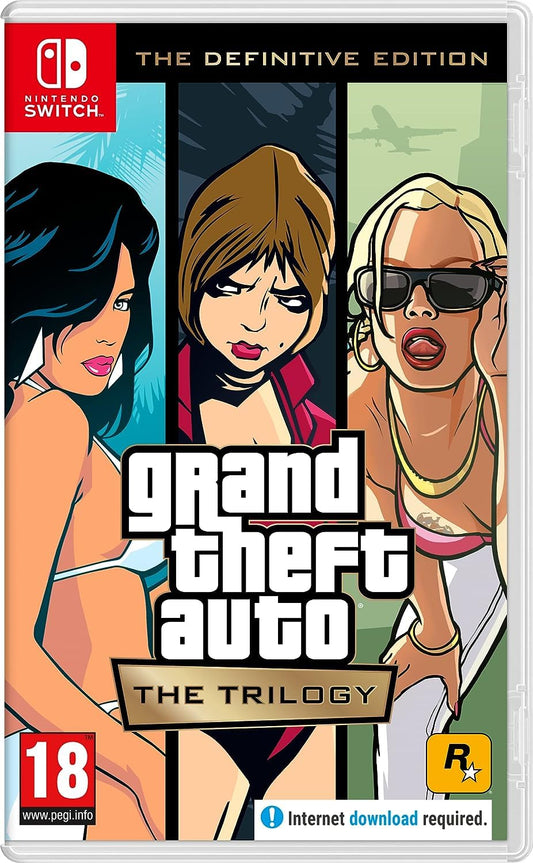 Grand Theft Auto: The Trilogy - Definitive Edition (Nintendo Switch) [video game]