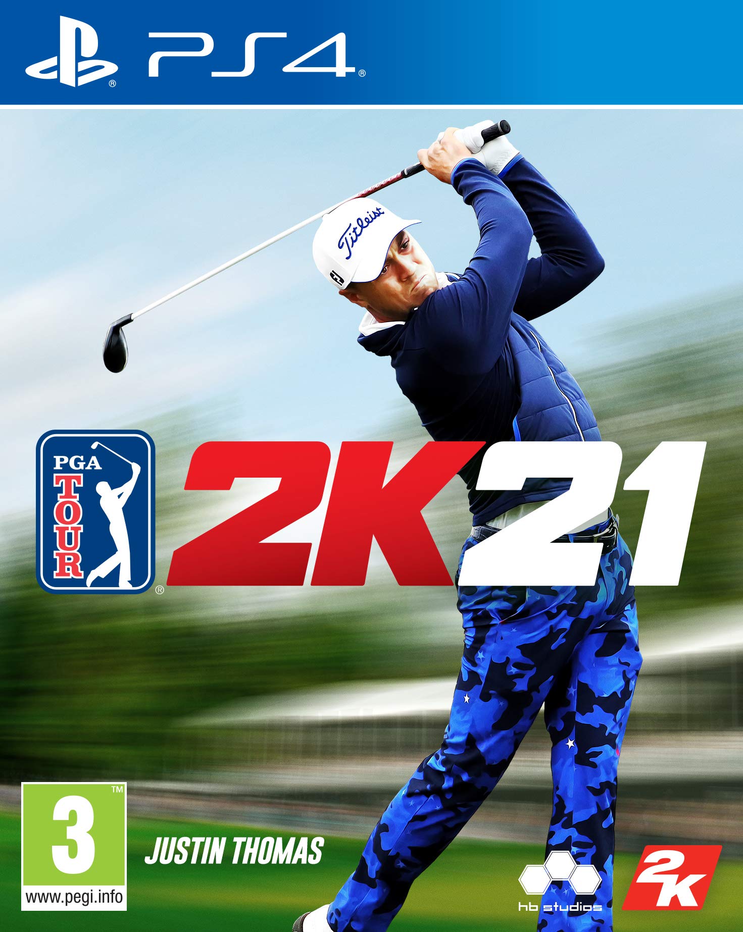 2K Games PGA Tour 2K21 Video Game for PS4 - Model PS4428057