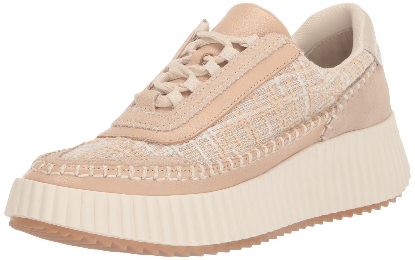 Dolce Vita DOLEN Womens Sneaker - Size 6, Ivory Multi Woven