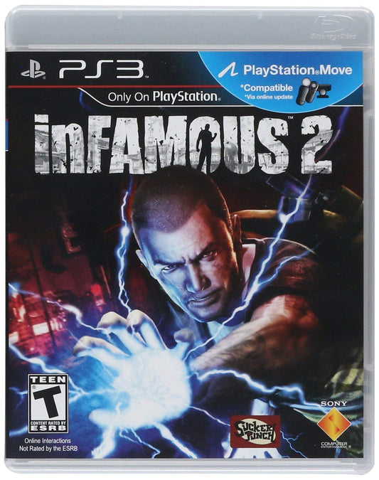 Sony Infamous 2 - Renewed Playstation 3 Game, One Size, One Color
