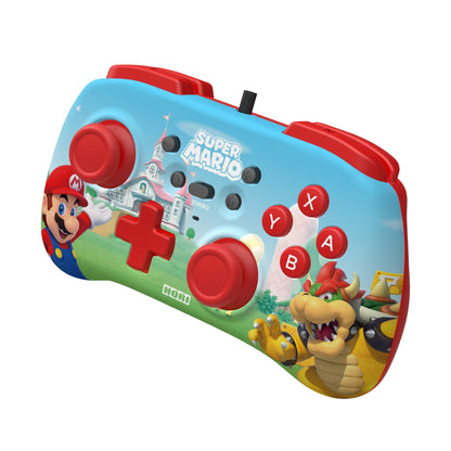 HORI Nintendo Switch HORIPAD Mini Controller - Officially Licensed, Model NSW-276U, Super Mario Design