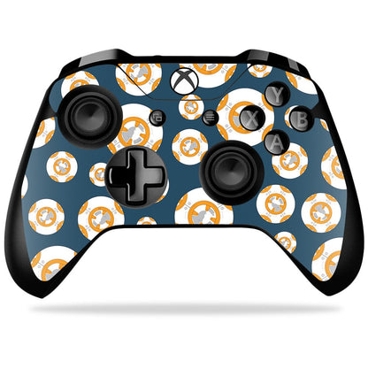 MIGHTY SKINS Xbox One X Controller Skin - Durable Vinyl Wrap, Mini Galaxy Bots Design, Easy to Apply and Remove, Made in the USA
