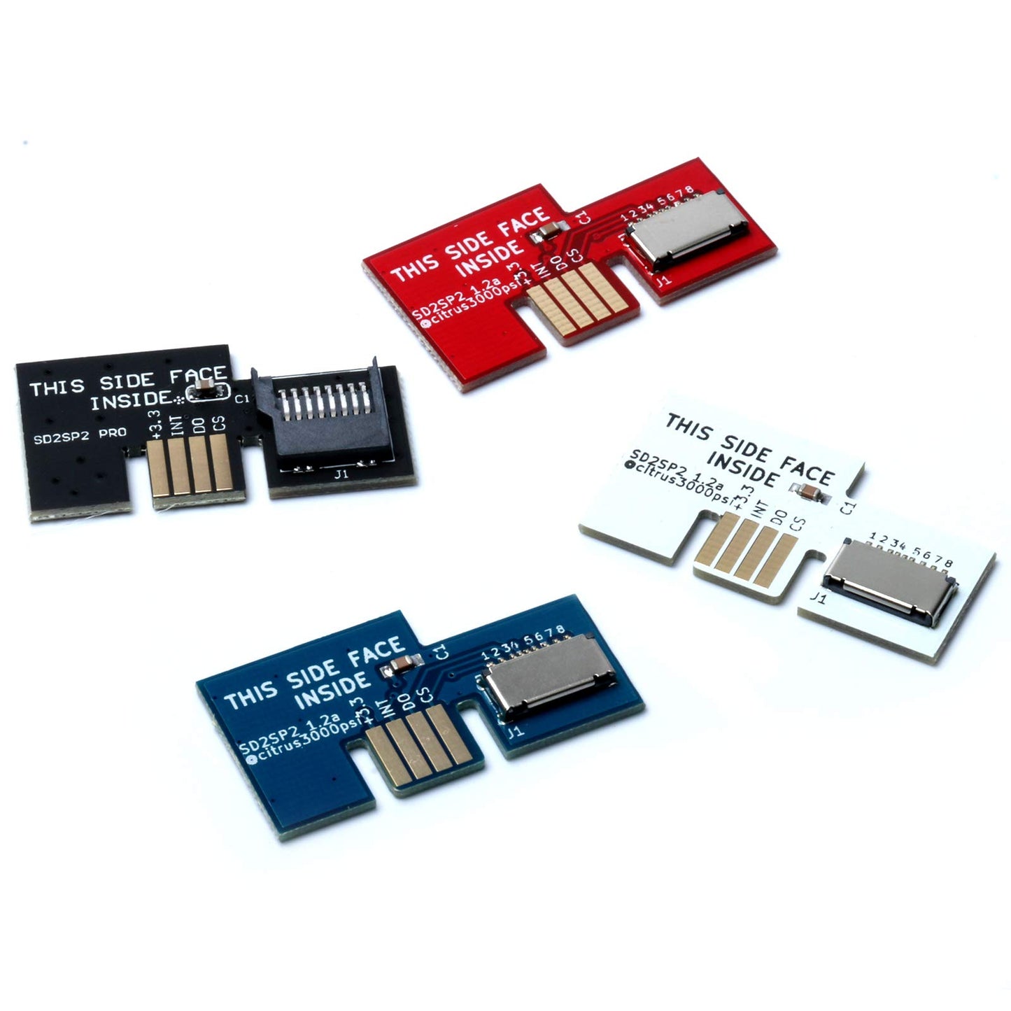 HUAYUWA SD2SP2 Micro SD Card Adapter for Gamecube - White, Fits SDLoad and TF Cards