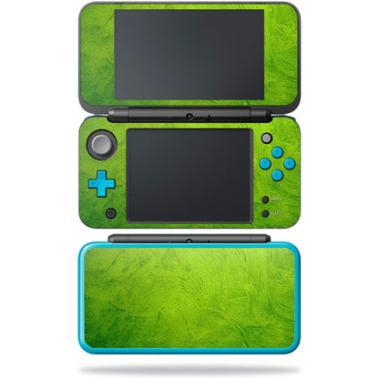 MIGHTY SKINS Nintendo New 2DS XL Skin - Green Cement Vinyl Decal Wrap, Durable & Protective Cover
