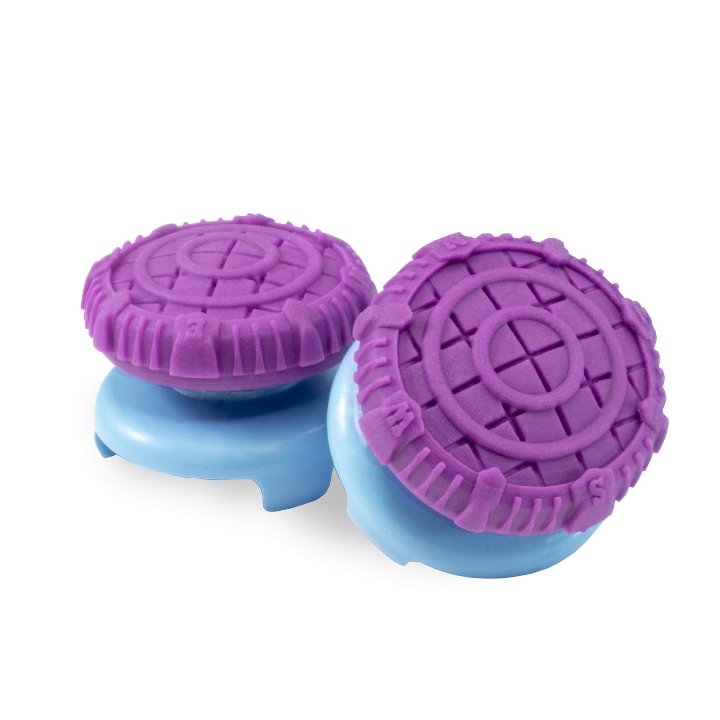 KontrolFreek FPS Freek Battle Royale Performance Thumbsticks for Xbox One/X Series X - 2 High-Rise Convex - Purple