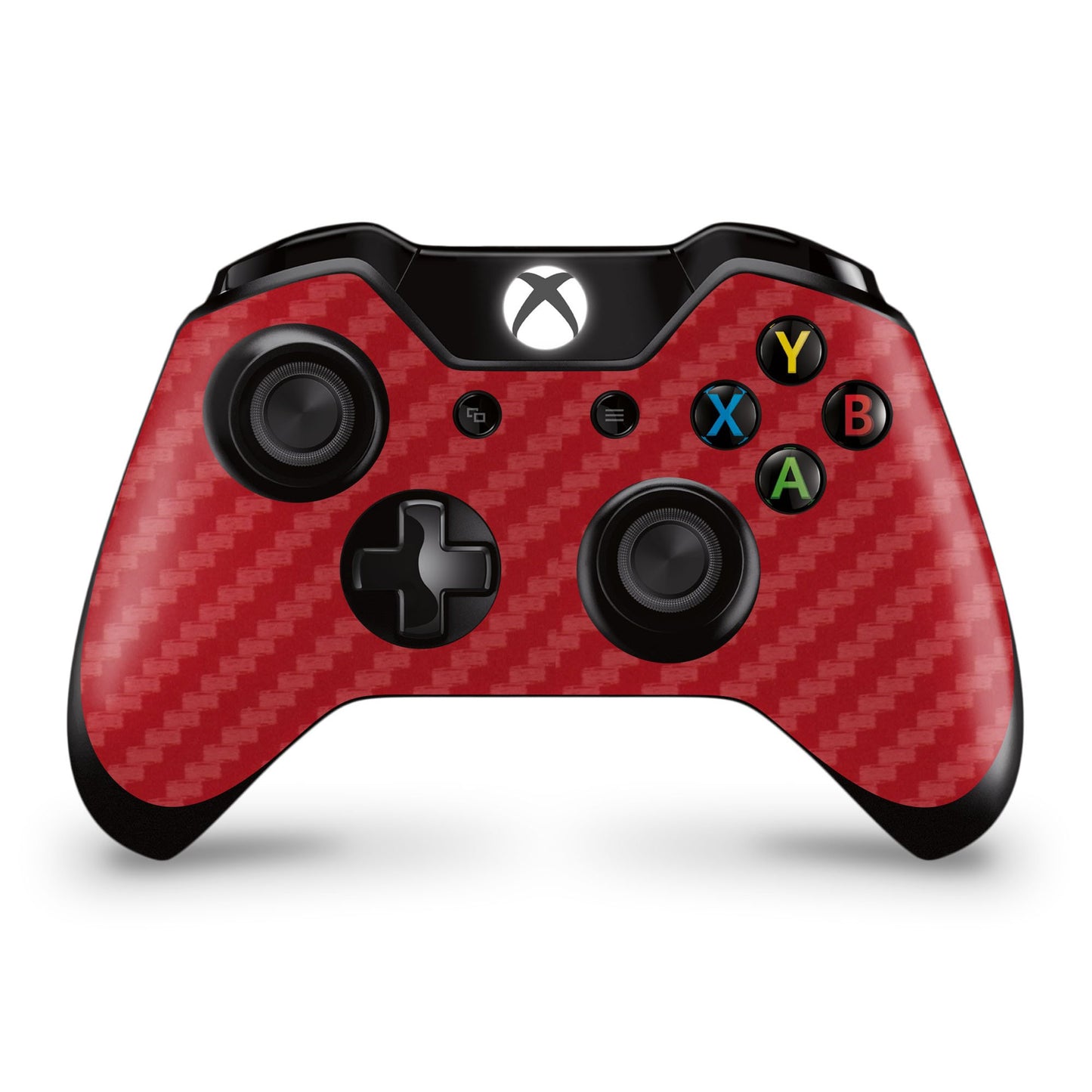giZmoZ n gadgetZ GNG Carbon Red Xbox One Console Skin Decal Sticker + 2 Controller Skins, Vinyl Material