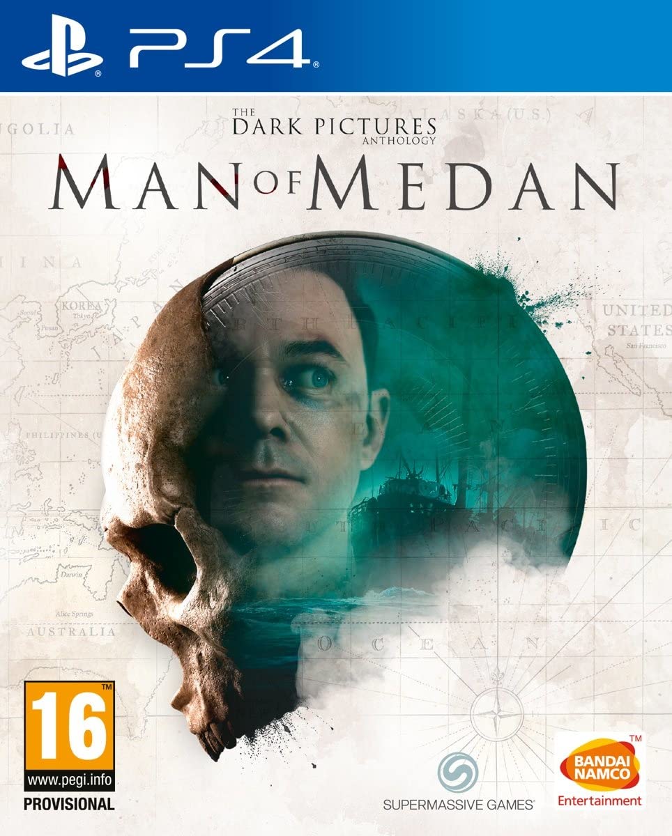 Bandai Namco The Dark Pictures Anthology: Man of Medan (PS4) - Horror Adventure Game, Model 113307