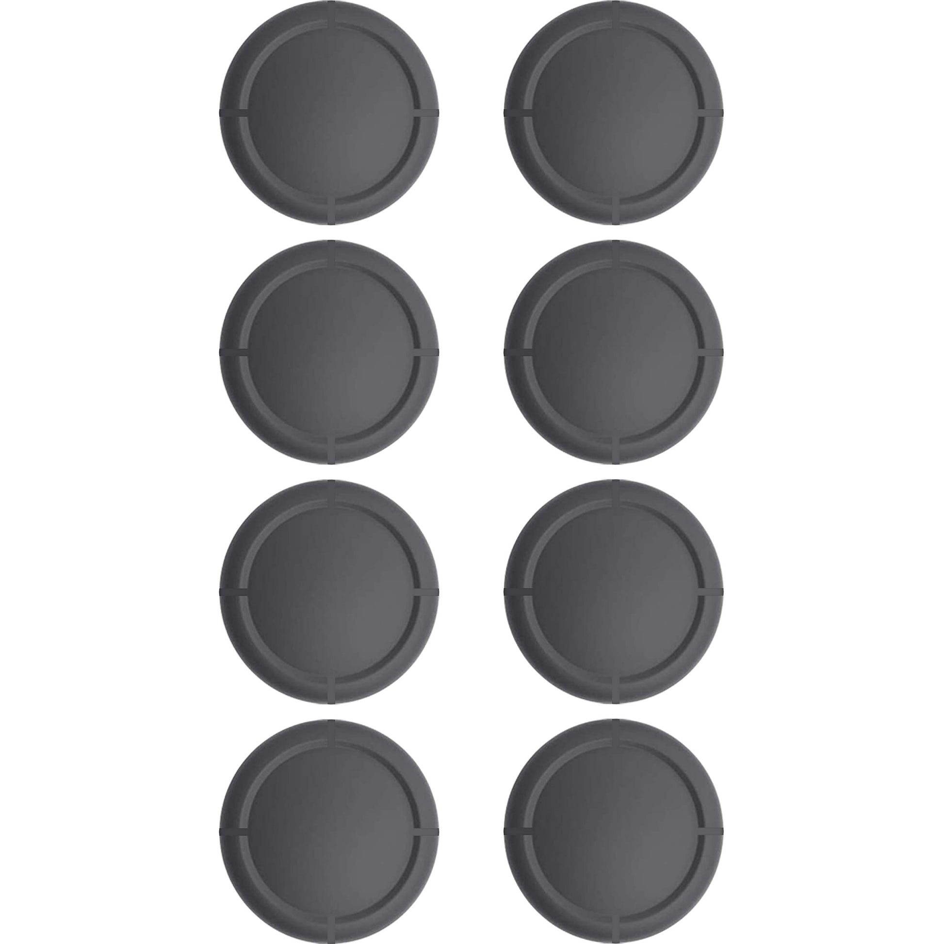 Ferkurn Joystick Replacement Cap - Gray Thumb Grip for Switch OLED & Lite, 8 PCS Repair Kit, Model Re-Caps-01-Gray