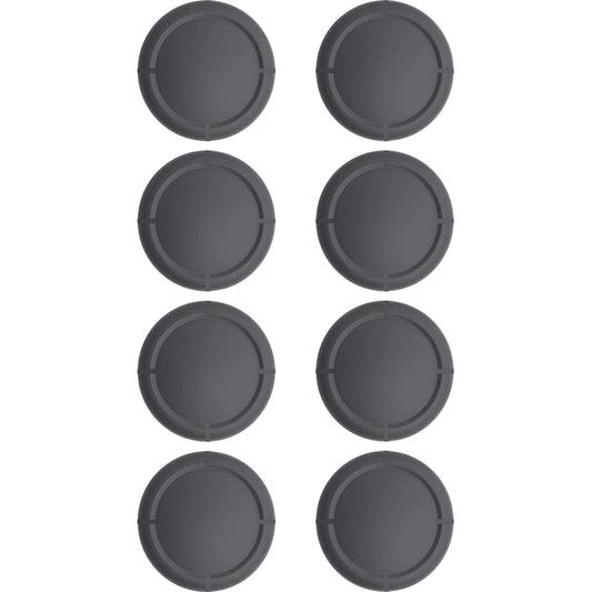 Ferkurn Joystick Replacement Cap - Gray Thumb Grip for Switch OLED & Lite, 8 PCS Repair Kit, Model Re-Caps-01-Gray