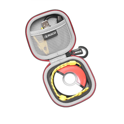 RLSOCO Carrying Case for Pokemon GO Plus - Black, Model RL-pokeplus1, Durable Protection for Gaming Accessories