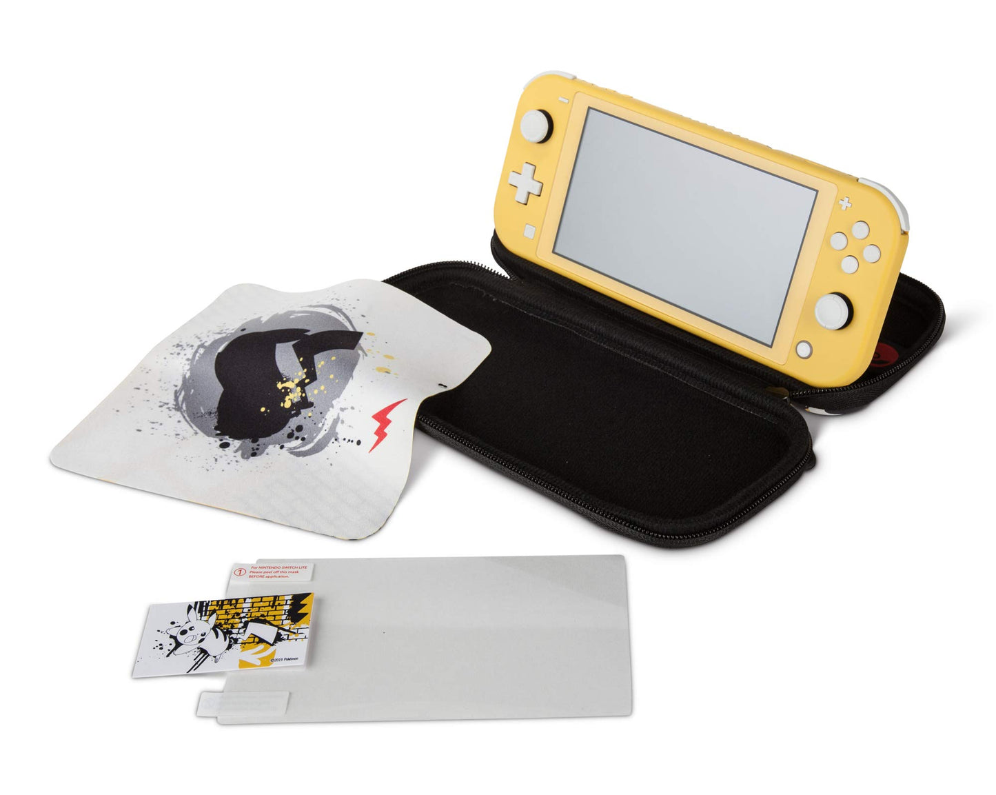 PowerA Stealth Case Kit for Nintendo Switch Lite - Pokemon Graffiti - Model 1515369-01 - Microfiber Material