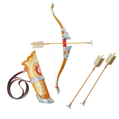 World of Nintendo Bow & Arrow Toy Figure - Legend of Zelda, Orange, Model 61555