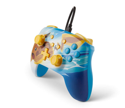 PowerA Enhanced Wired Controller for Nintendo Switch - Pok  mon: Pikachu Charge, Gamepad, game controller, wired controller, off