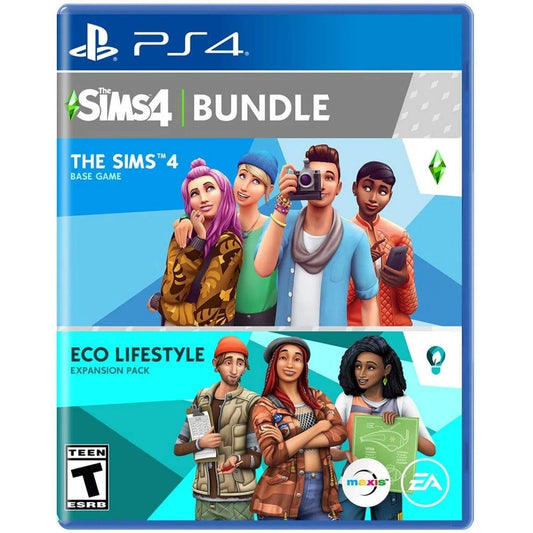 Electronic Arts The Sims 4 Plus Eco Lifestyle Bundle - PlayStation 4, Model 74433