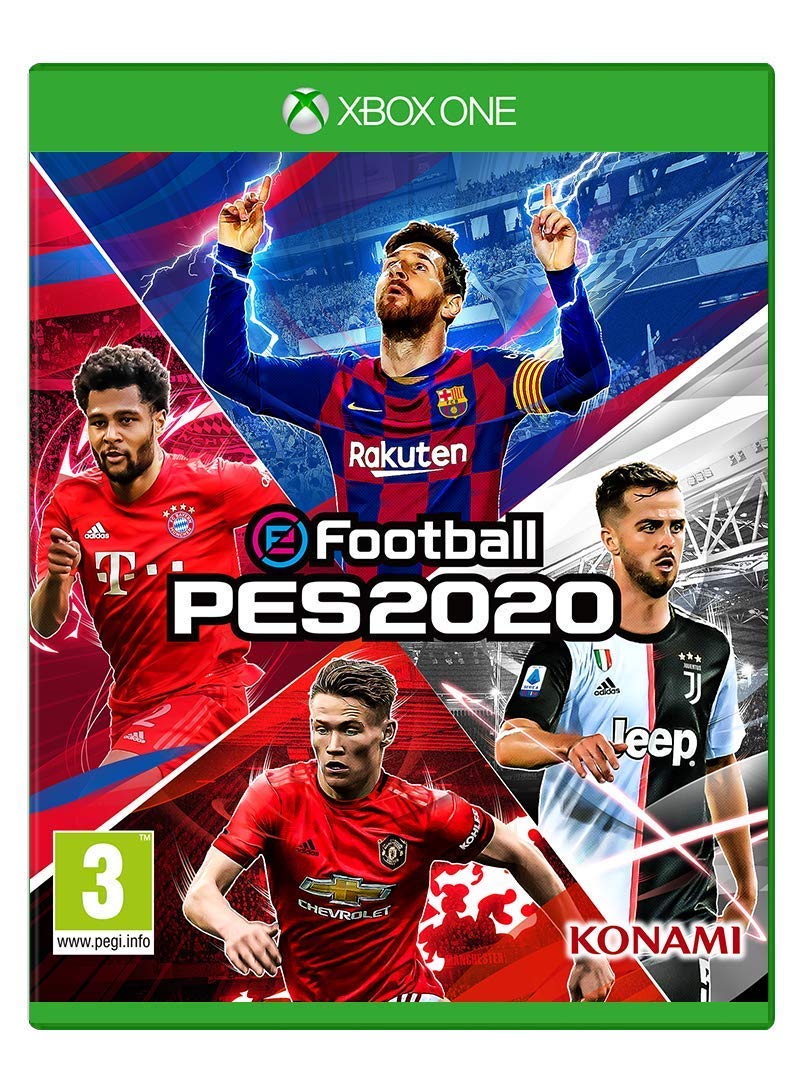 Konami Efootball Pro Evolution Soccer 2020 - Xbox One Video Game, Model 225057