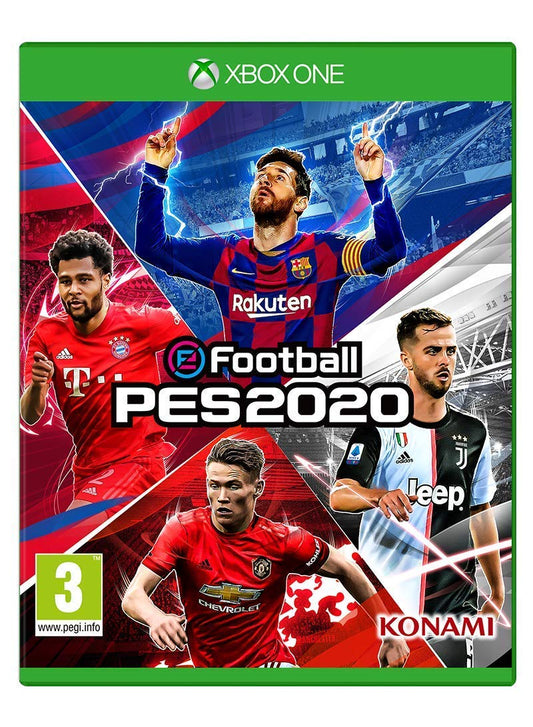 Konami Efootball Pro Evolution Soccer 2020 - Xbox One Video Game, Model 225057