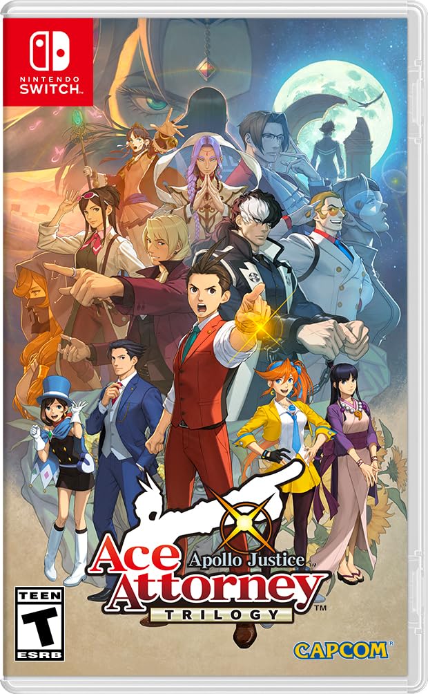 Capcom Apollo Justice: Ace Attorney Trilogy for Nintendo Switch - Model 41040