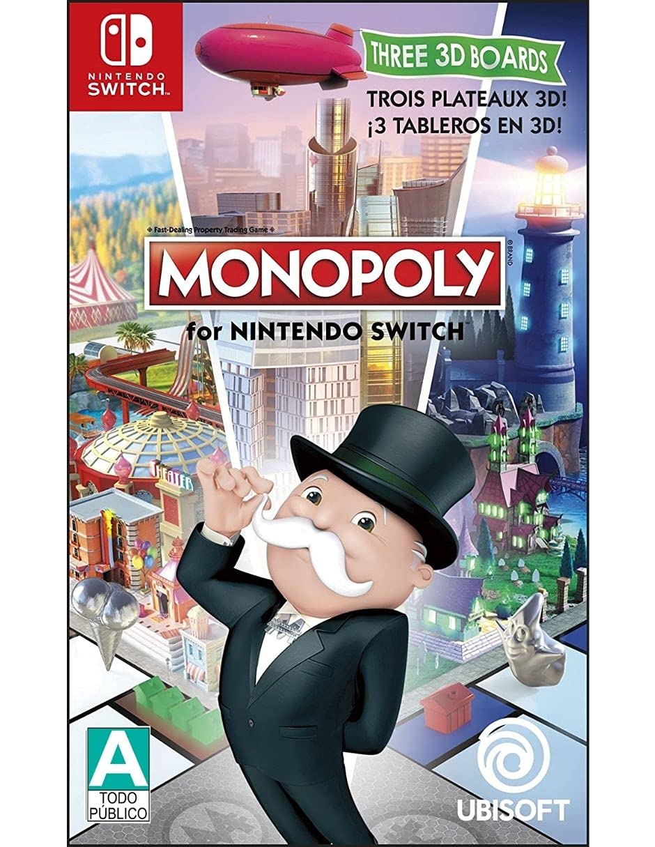 NSW MONOPOLY FOR NINTENDO SWITCH (US) [video game] [video game]