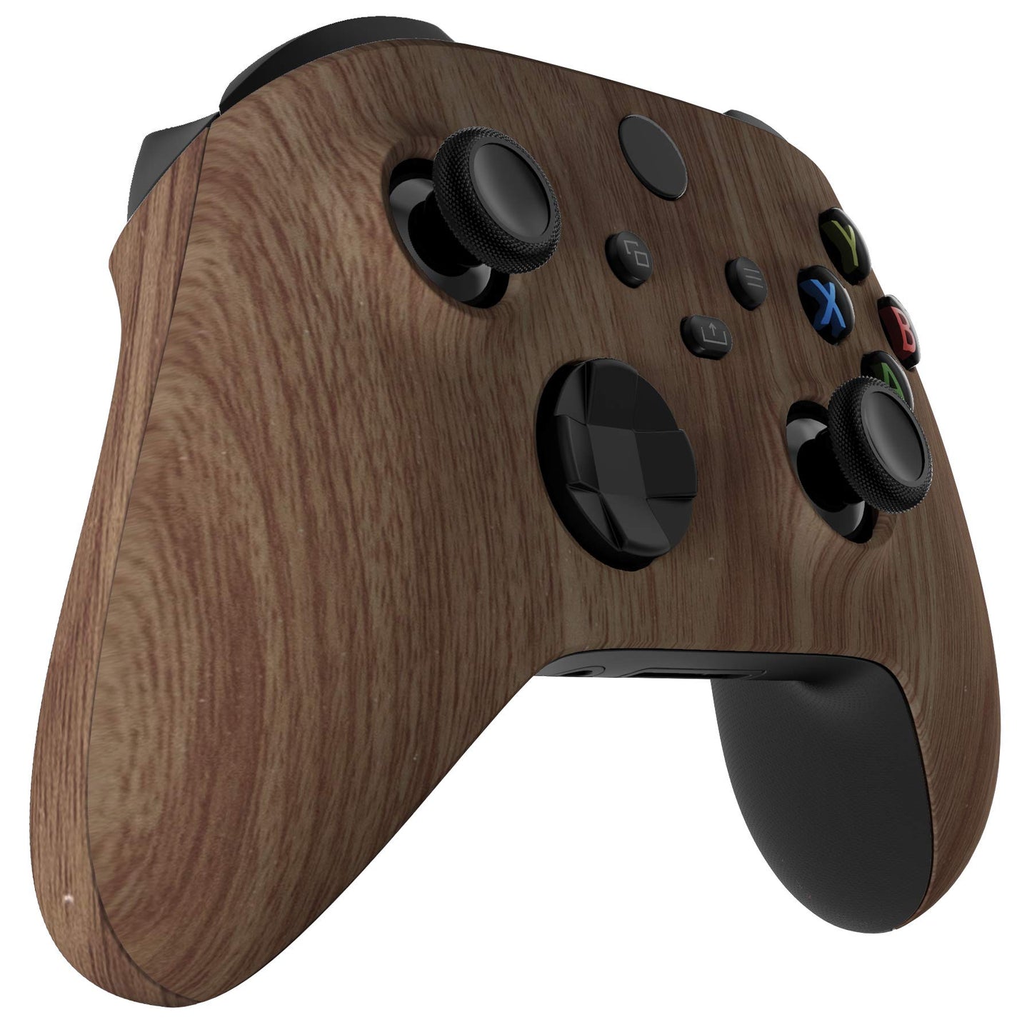 eXtremeRate Xbox Series X/S Controller Replacement Shell - Soft Touch Wood Grain, Model ZX3D415