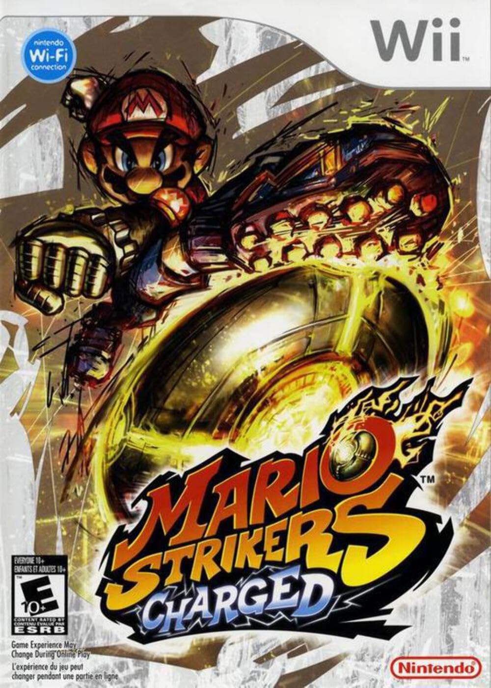 Nintendo Mario Strikers Charged - Soccer Video Game for Wii - Model SG_B000INV44U_US
