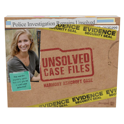 Pressman Unsolved Case Files Game - Multicolor, Engineered Material, Model 82113