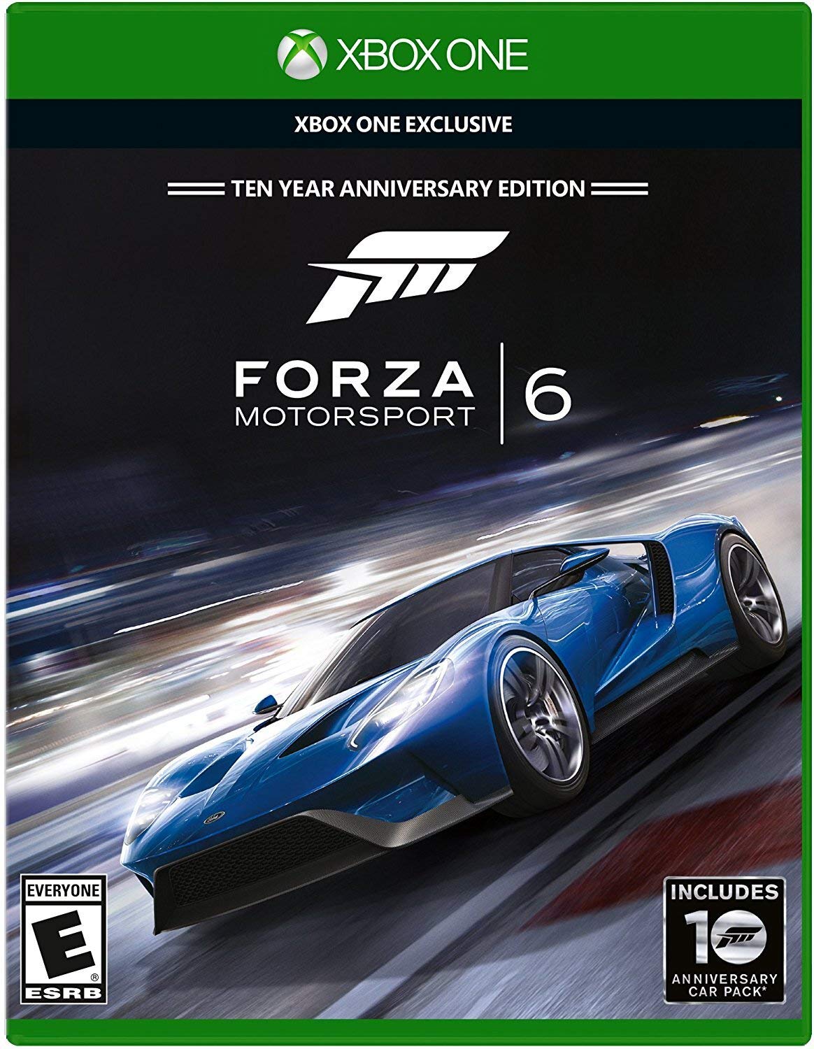 Xbox Forza Motorsport 6 Video Game – Original Version, Model RK2-00001 for Xbox One