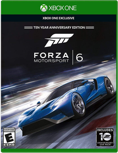 Xbox Forza Motorsport 6 Video Game – Original Version, Model RK2-00001 for Xbox One