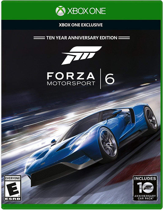 Xbox Forza Motorsport 6 Video Game – Original Version, Model RK2-00001 for Xbox One