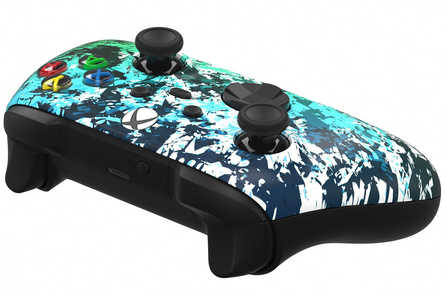 Custom Controllerzz Wireless Controller for Xbox Series X/S & One - Soft Touch Feel, X/S Polar Pixel Design