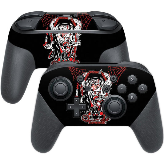 MightySkins Skin Compatible with Nintendo Switch Pro Controller wrap Cover Sticker Skins Crackula